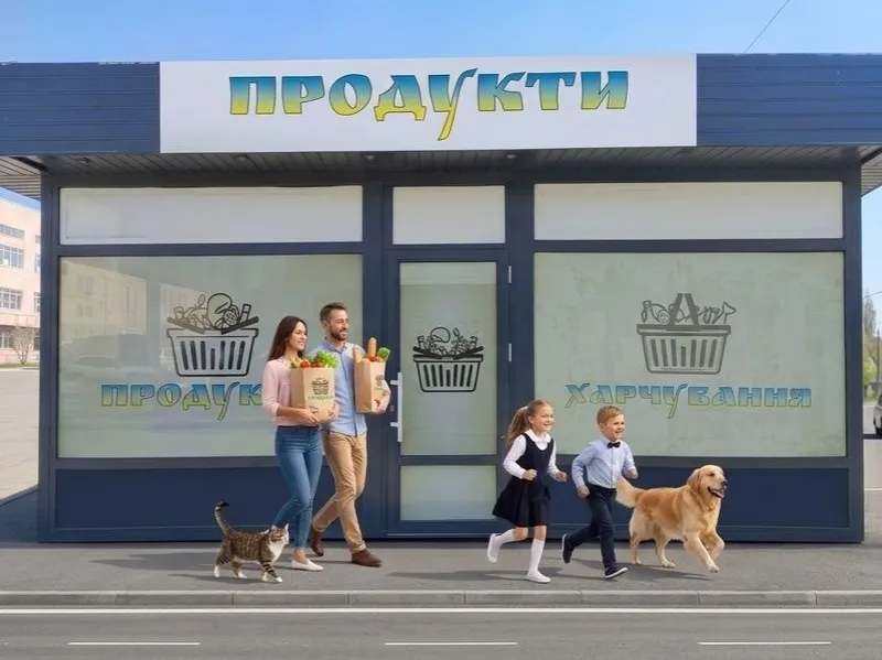 Магазин «Усе в морозильці» біля Дарницького вокзалу — холодильники та напої